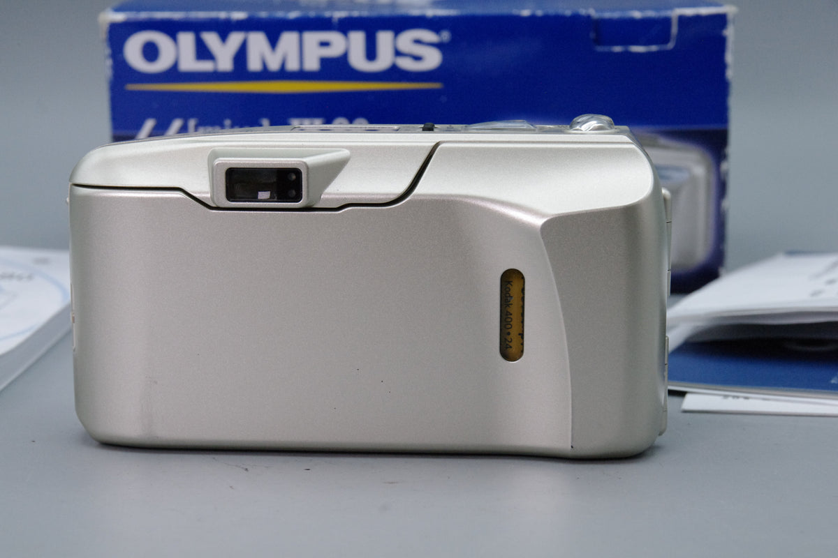 Olympus MJU III Zoom 80 35mm Film Camera – Boxed - Excellent