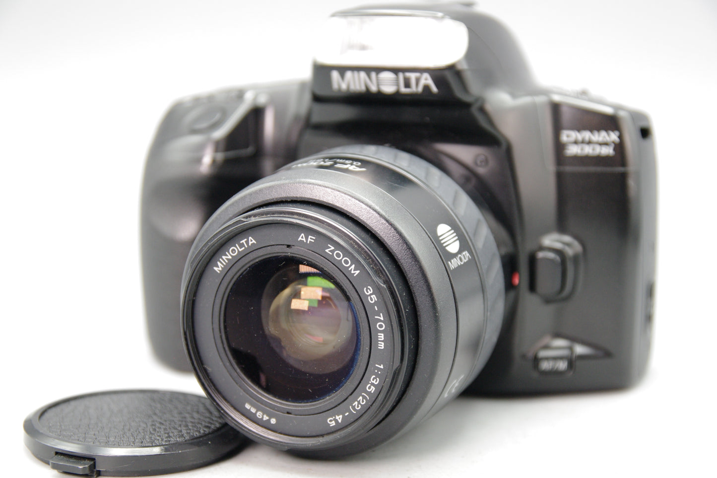 Minolta Dynax 300si 35mm SLR with 35‑70mm AF Lens – Tested – Excellent