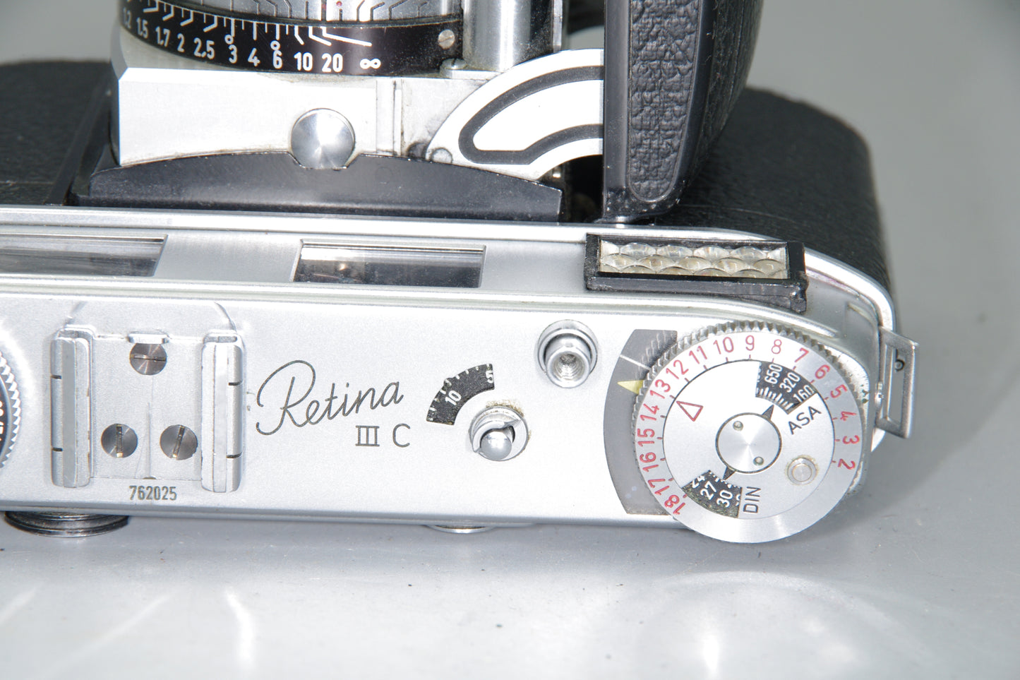 Kodak Retina IIIC (Big C) Folding Rangefinder with Xenon 50mm f/2 Lens