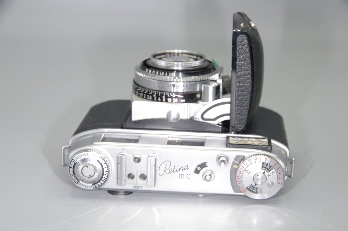 Kodak Retina IIIC (Big C) Folding Rangefinder with Xenon 50mm f/2 Lens