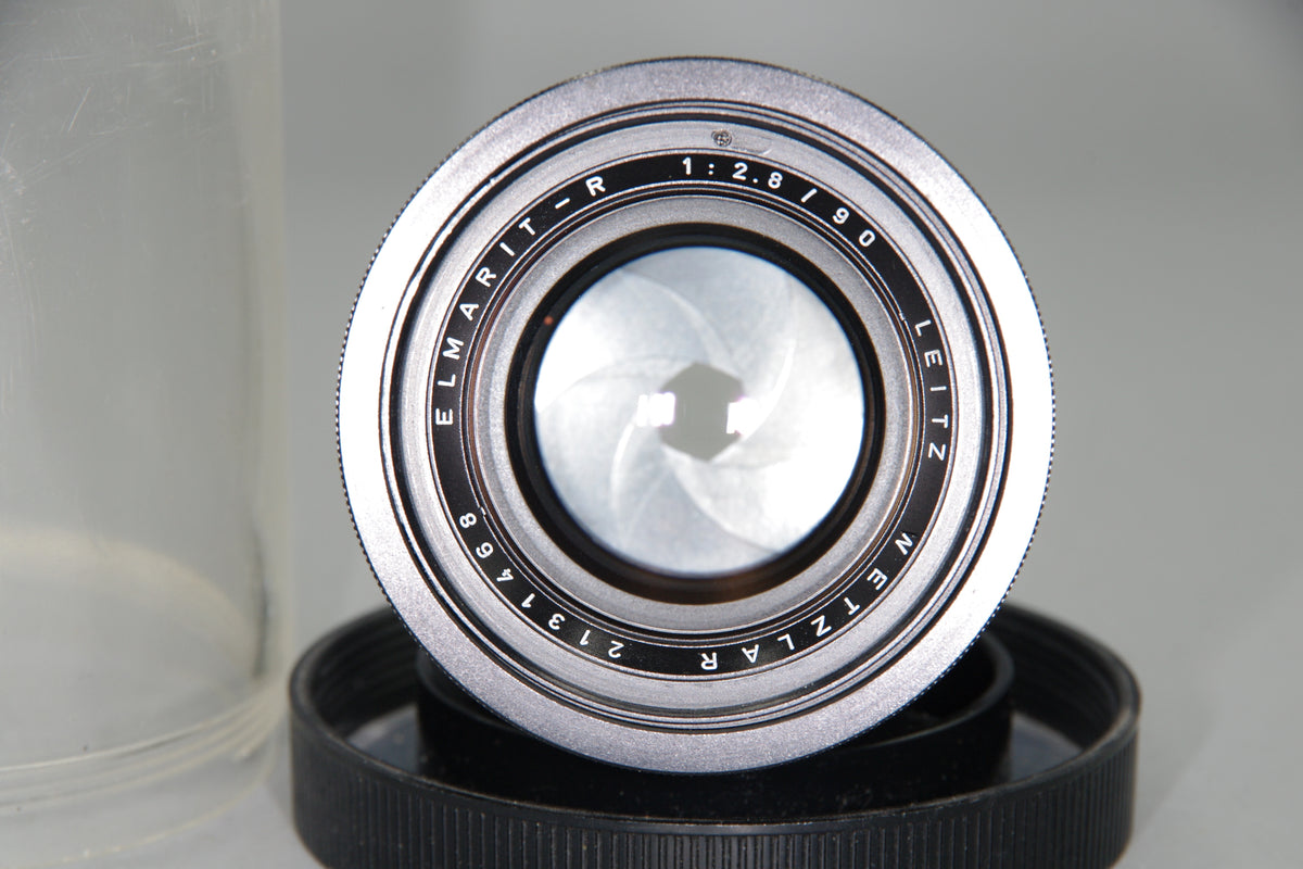 Leitz Wetzlar Elmarit-R 90mm f/2.8 Lens Leica R 2cam Serviced Excellent