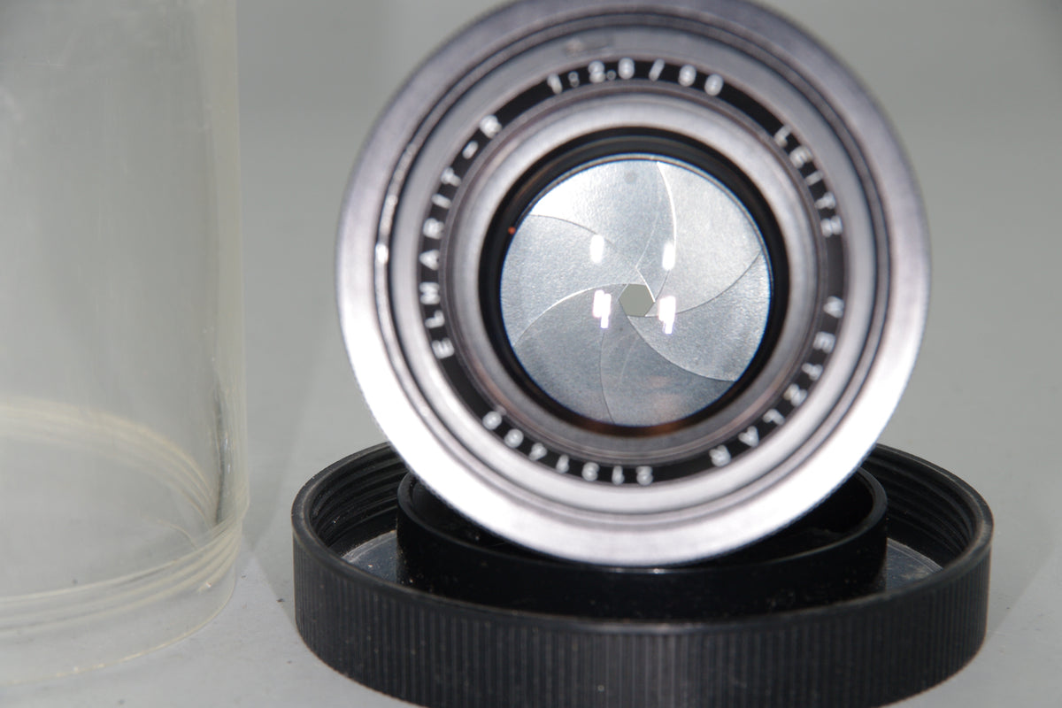 Leitz Wetzlar Elmarit-R 90mm f/2.8 Lens Leica R 2cam Serviced Excellent