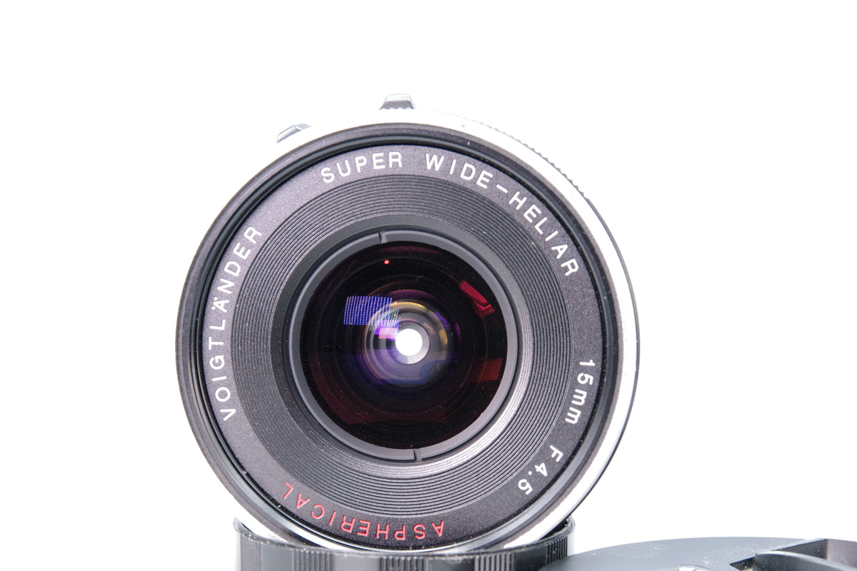 Voigtländer Super Wide‑Heliar 15mm f/4.5 Aspherical Lens – M42 – Mint