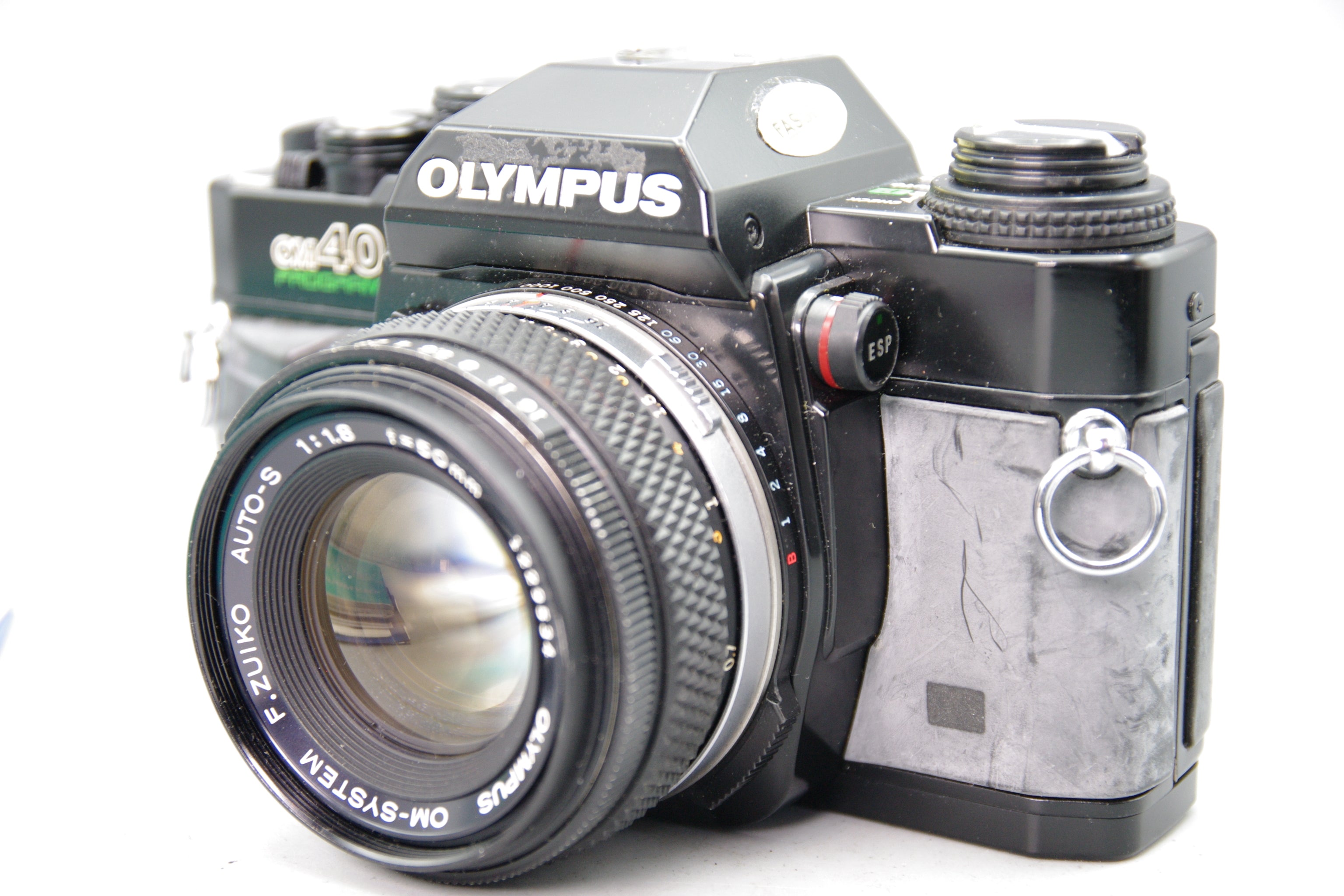 Olympus OM40 Program 35mm SLR Camera with 50mm Lens and