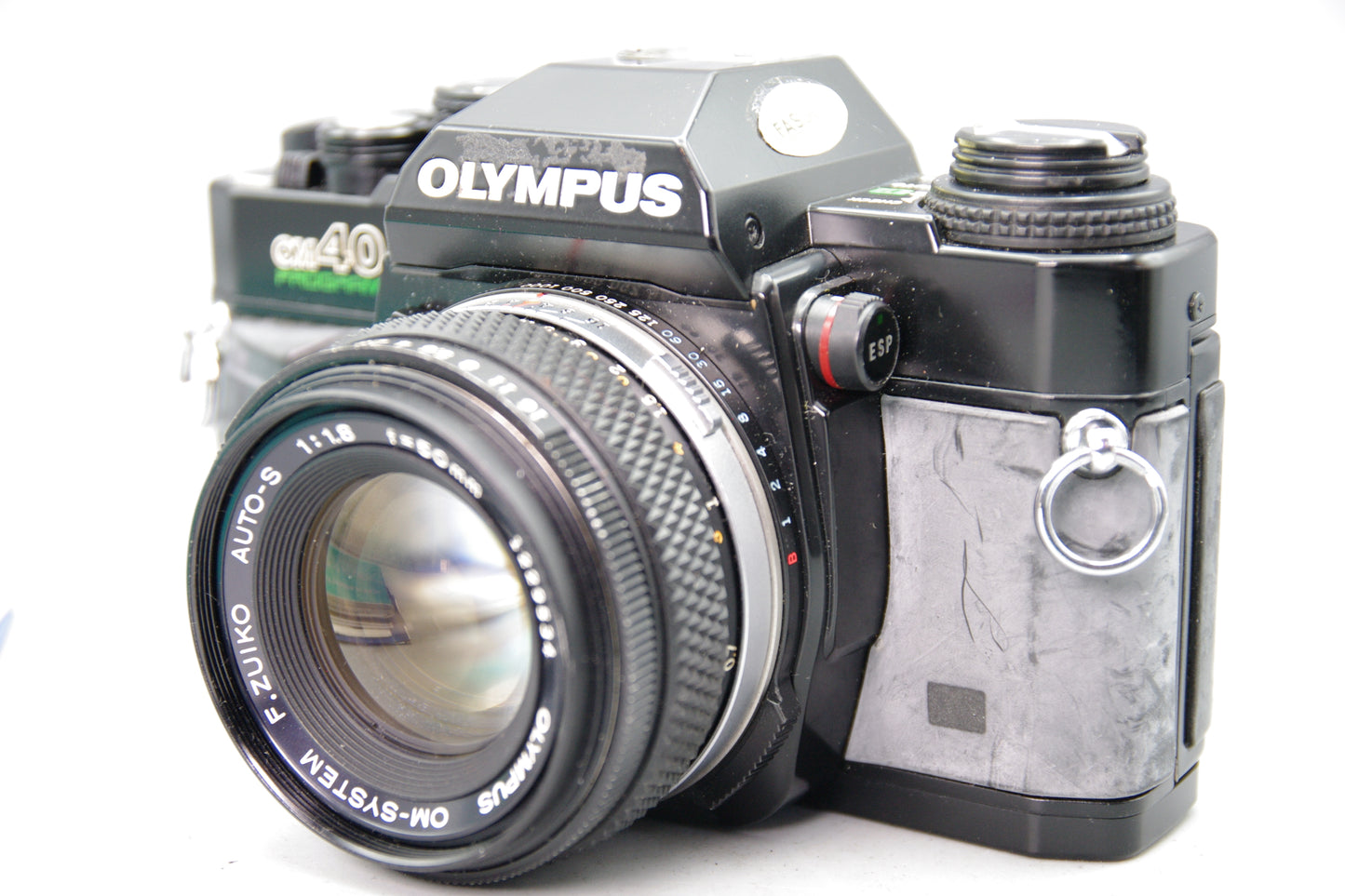 Olympus OM40 Program 35mm SLR Camera with 50mm Lens and Instructions – Very Good
