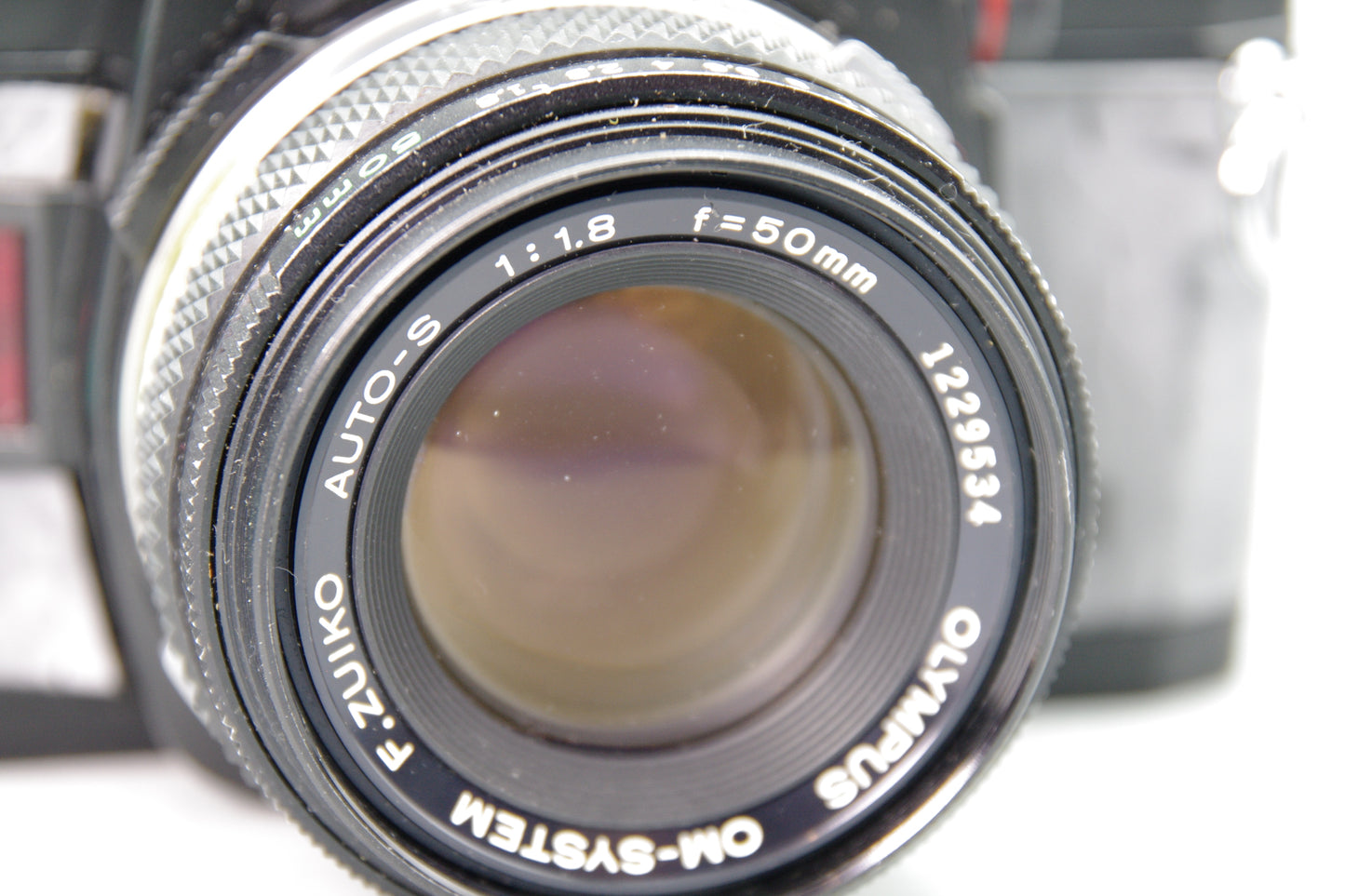 Olympus OM40 Program 35mm SLR Camera with 50mm Lens and Instructions – Very Good