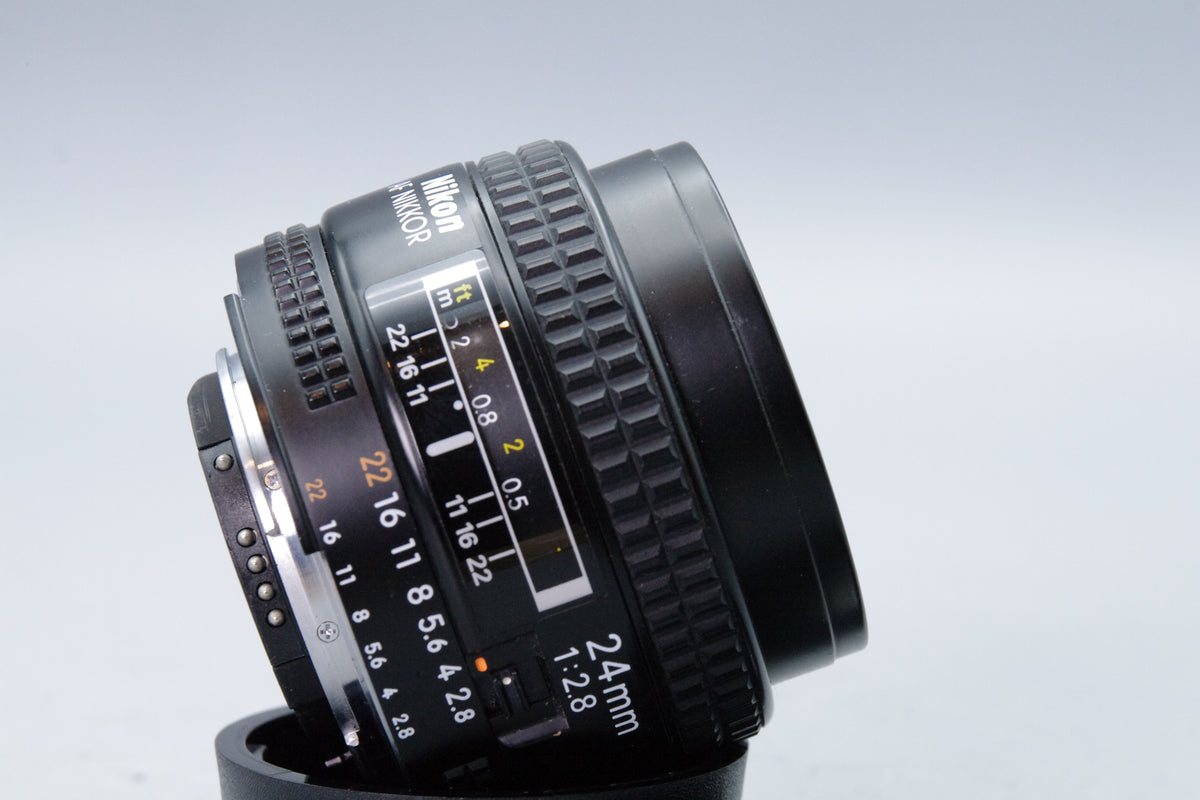 Nikon AF Nikkor 24mm f/2.8 Lens – Excellent Condition – FX/Film Wide‑Angle
