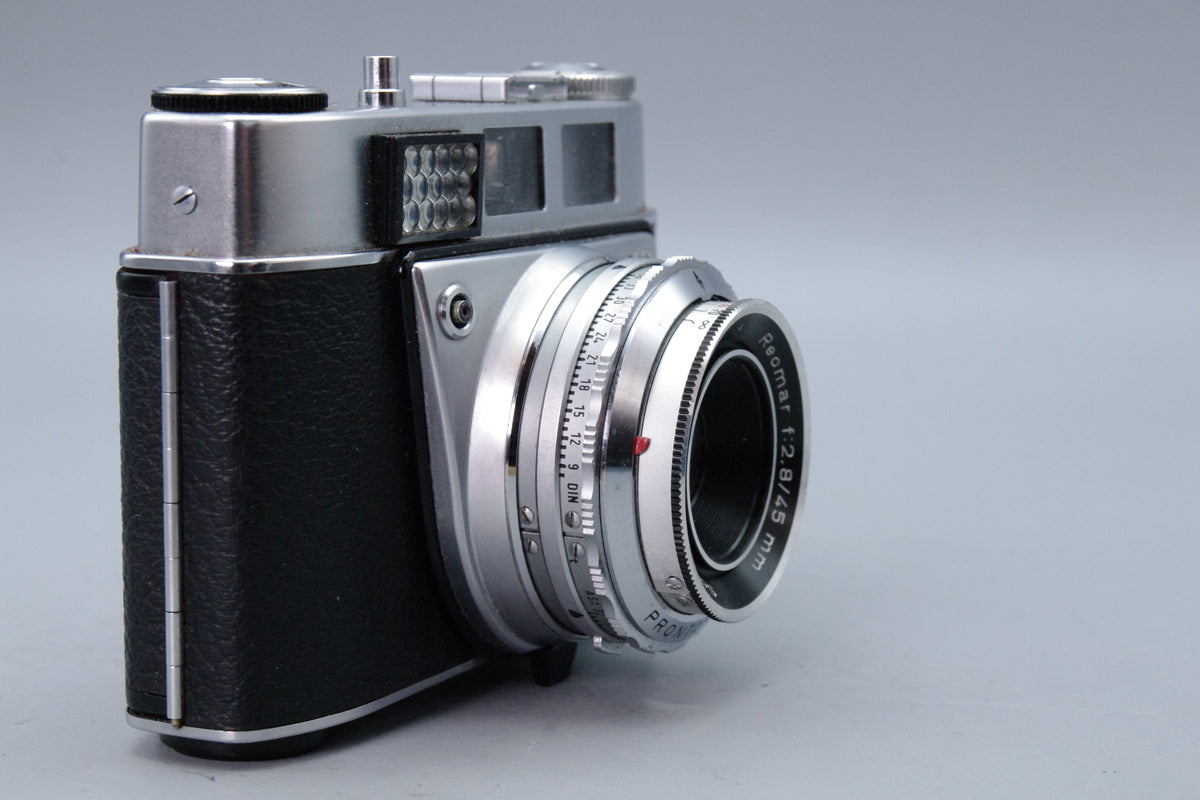 Kodak Retinette IIa 35mm Camera – with Reomar 45mm f/2.8 Lens – Very Good