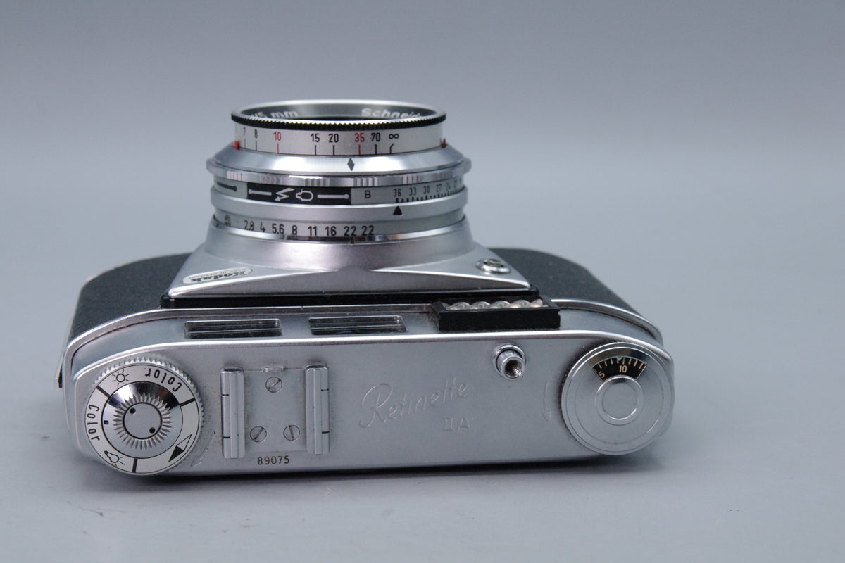 Kodak Retinette IIa 35mm Camera – with Reomar 45mm f/2.8 Lens – Very Good