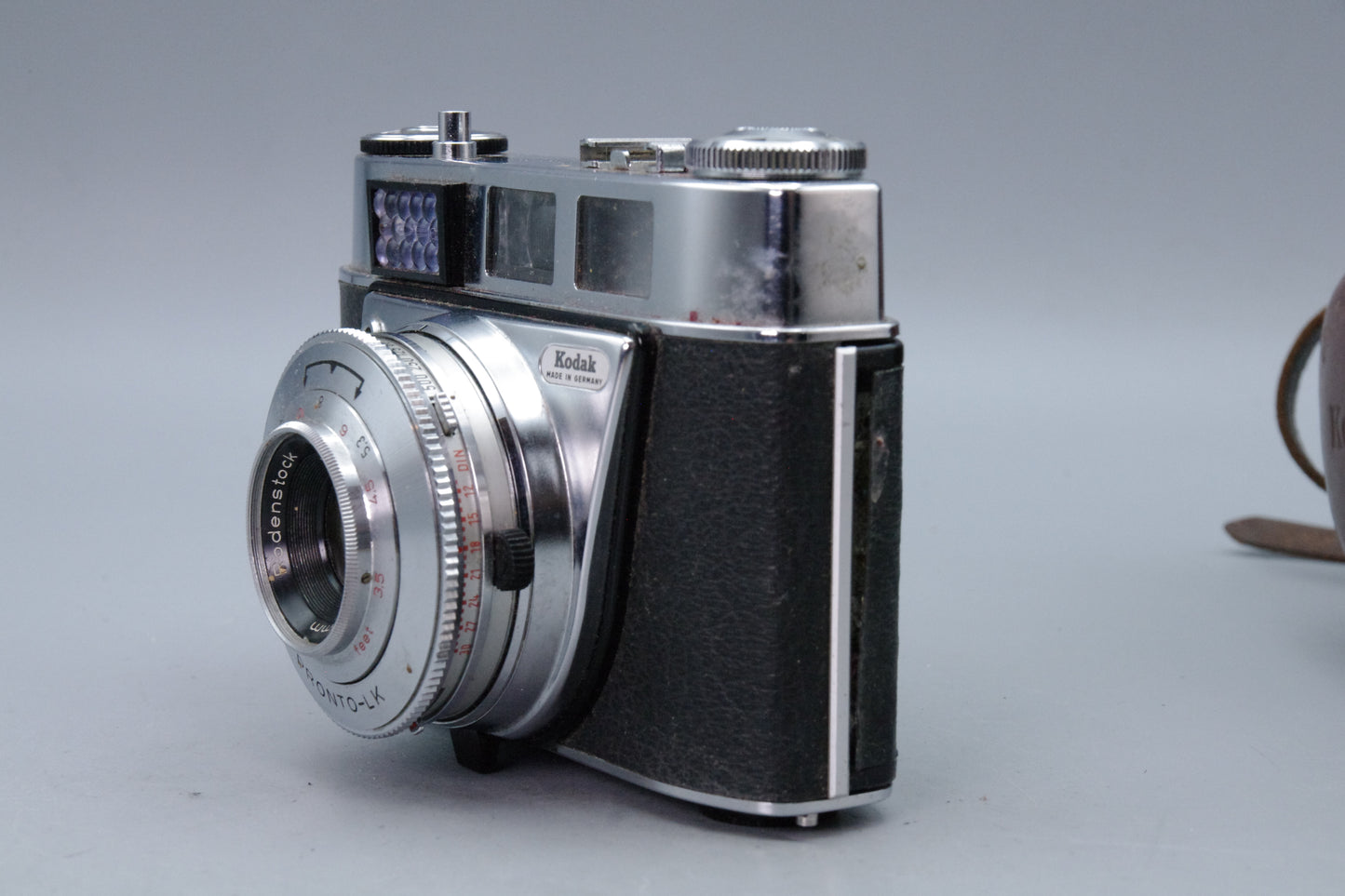 Kodak Retinette 1B 35mm Camera – Reomar 45mm f/2.8 – Case – 1/15 Sticks – VGC