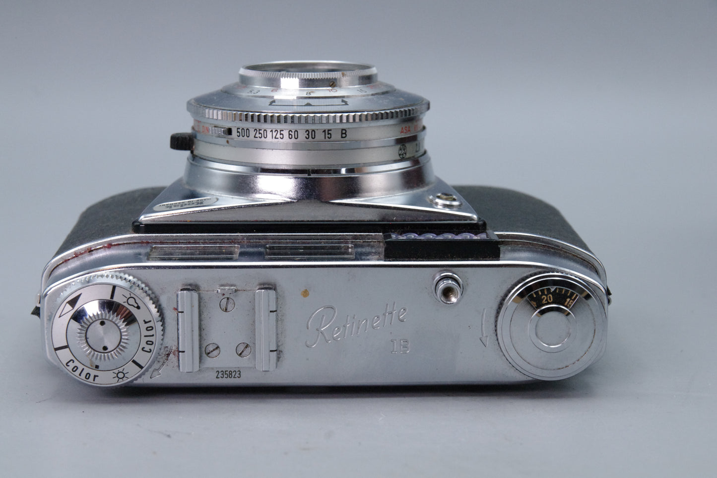Kodak Retinette 1B 35mm Camera – Reomar 45mm f/2.8 – Case – 1/15 Sticks – VGC