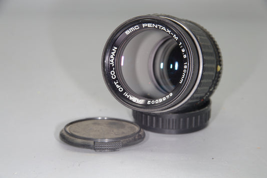 Asahi Pentax SMC 150mm f/3.5 Lens – Pentax K Mount – Very Good