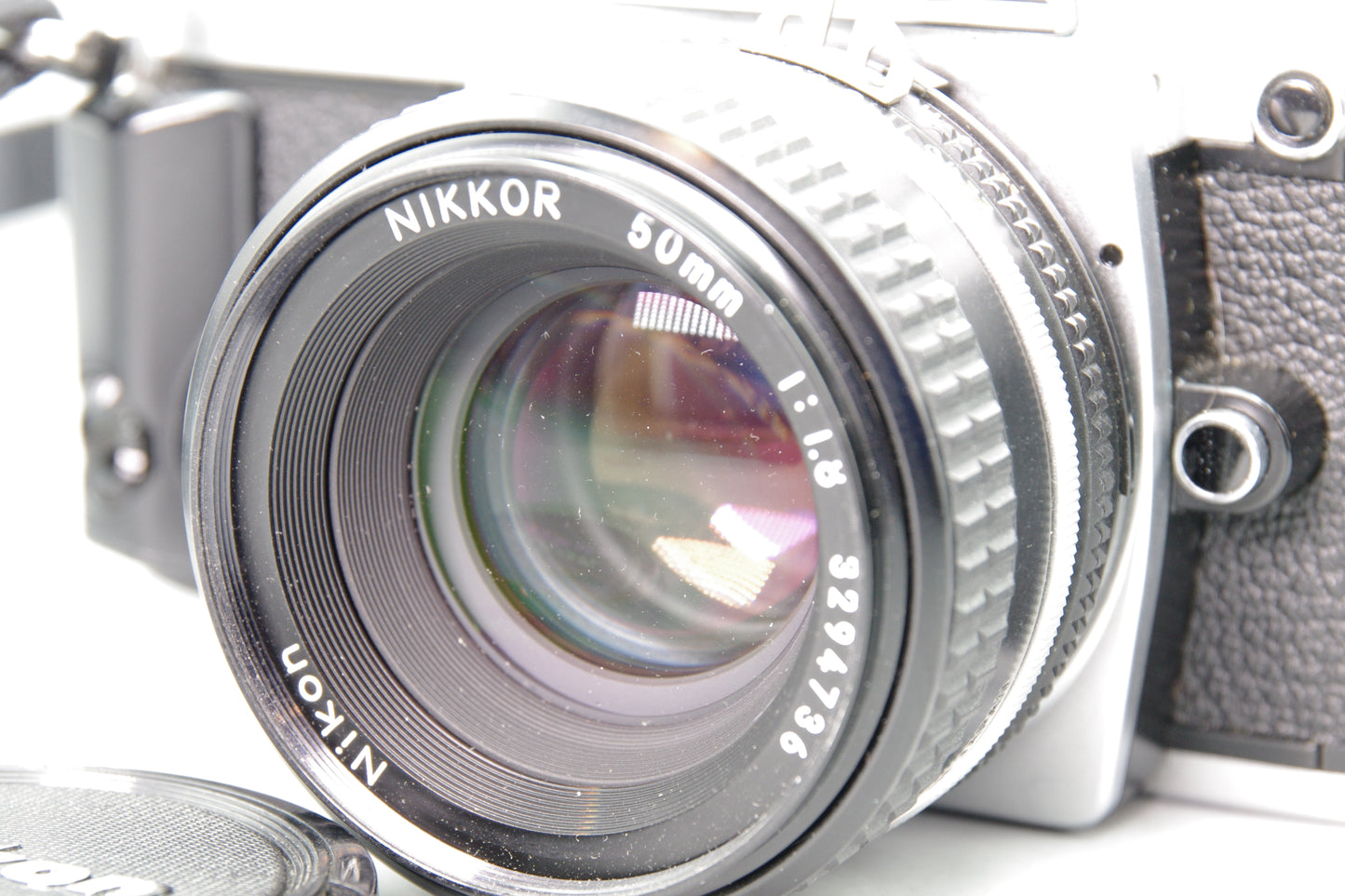 Nikon FG 35mm SLR Camera with 50mm f/1.8 Lens – Tested Working + Batteries