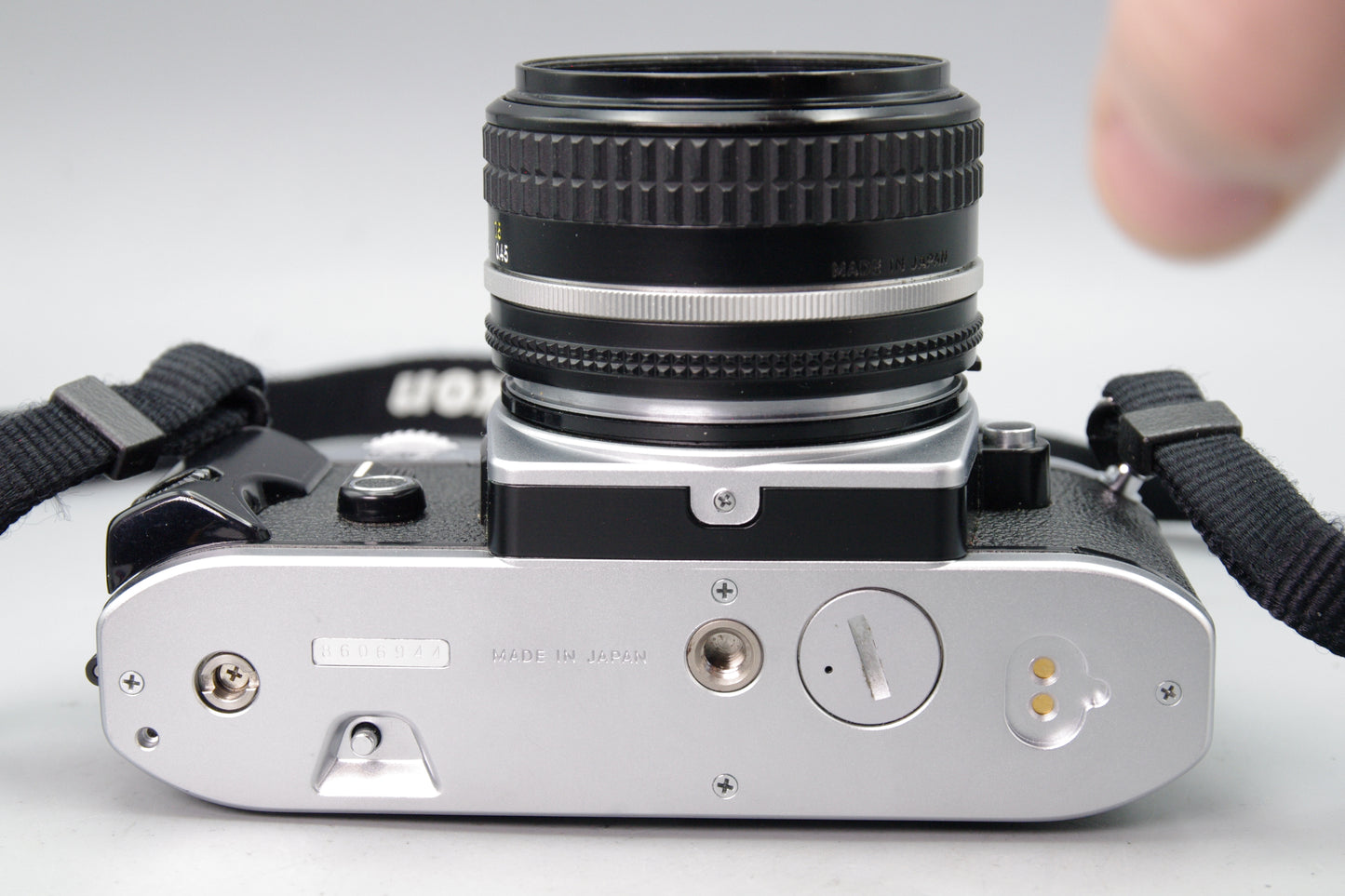 Nikon FG 35mm SLR Camera with 50mm f/1.8 Lens – Tested Working + Batteries
