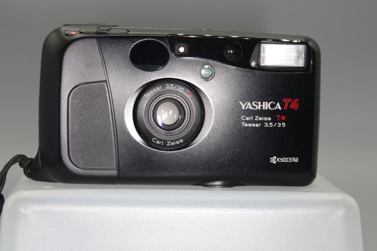 Yashica T4 Compact 35mm Camera - Film tested - Very Nice