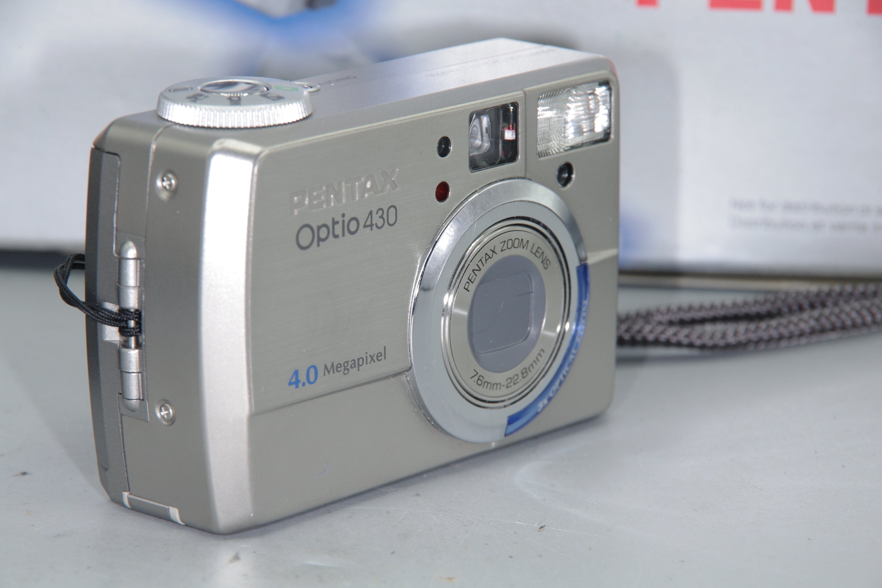 Pentax Optio 430 Digital Camera – Boxed – Very Good – Colins Cameras
