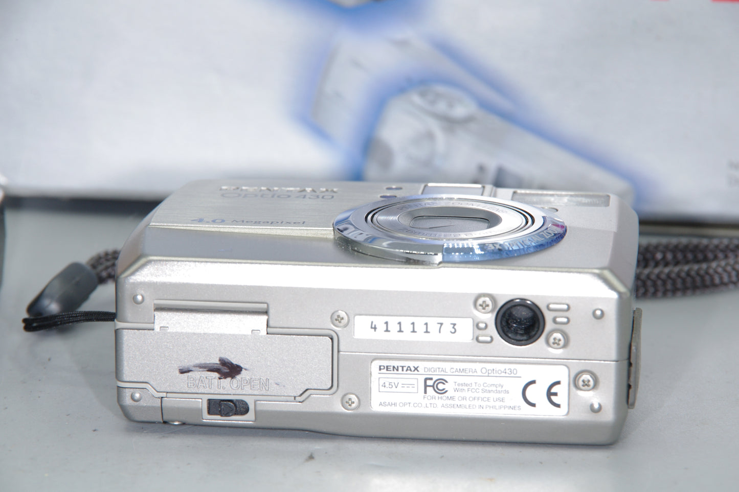 Pentax Optio 430 Digital Camera – Boxed – Very Good