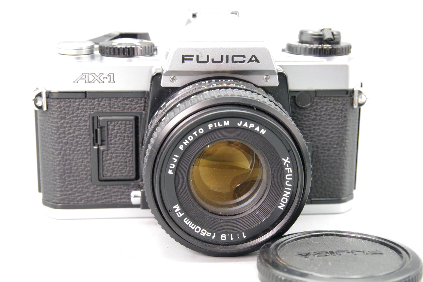 Fujica AX‑1 35mm SLR Camera with 50mm f/1.9 X‑Fujinon Lens – Fully Working