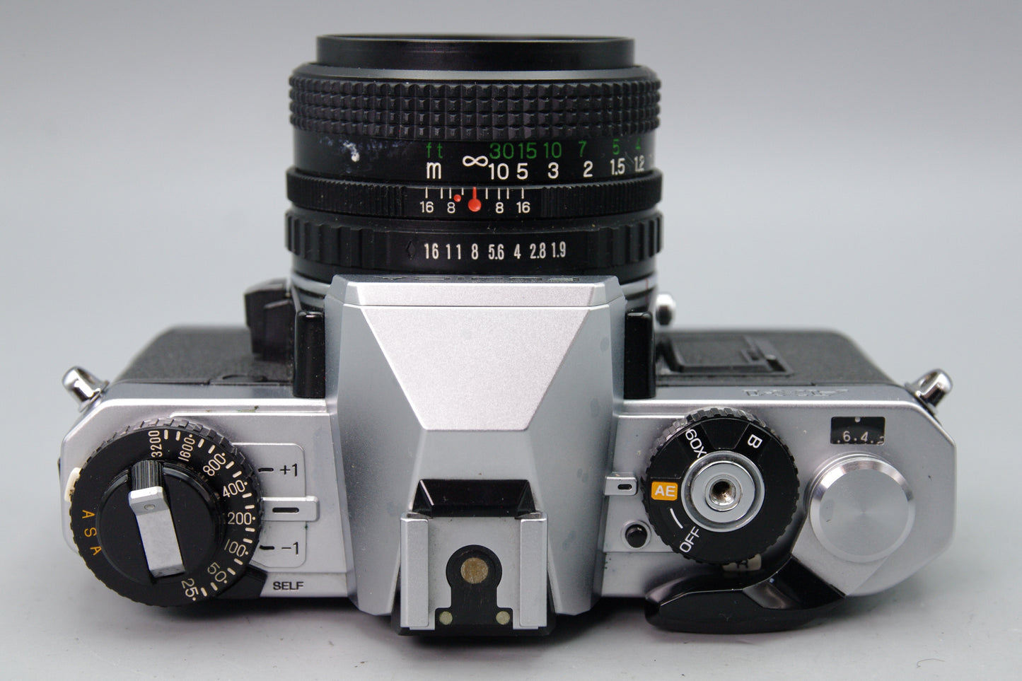 Fujica AX‑1 35mm SLR Camera with 50mm f/1.9 X‑Fujinon Lens – Fully Working