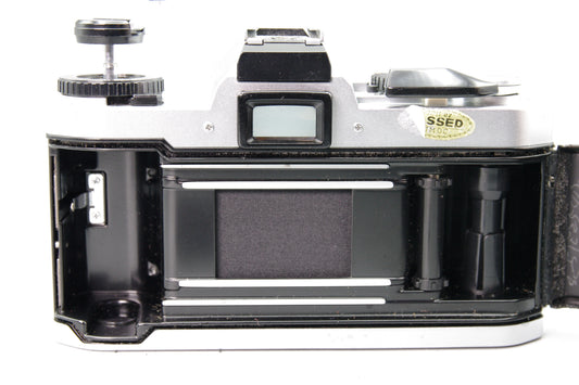 Fujica AX‑1 35mm SLR Camera with 50mm f/1.9 X‑Fujinon Lens – Fully Working