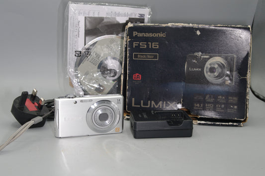 Panasonic Lumix DMC-FS16 14.1MP Digital Compact Excellent Boxed