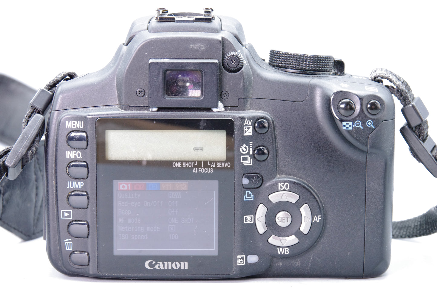 Canon EOS 350D Black DSLR Camera – 8MP – EF/EF-S Mount – VGC