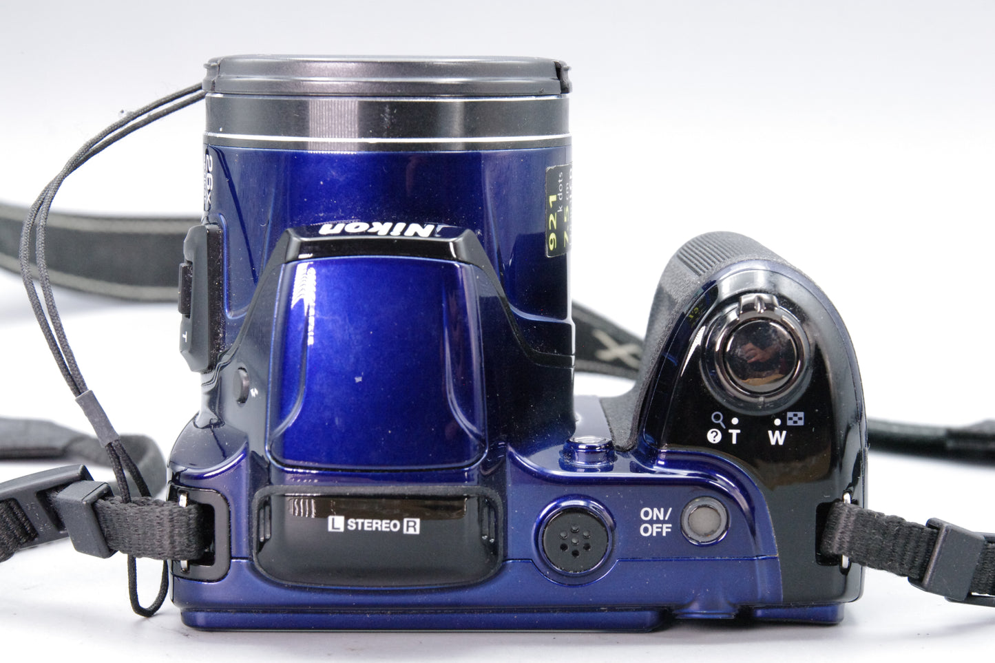 Nikon Coolpix L810 16MP Bridge Camera – Blue – 26× Zoom – AA Powered – VGC