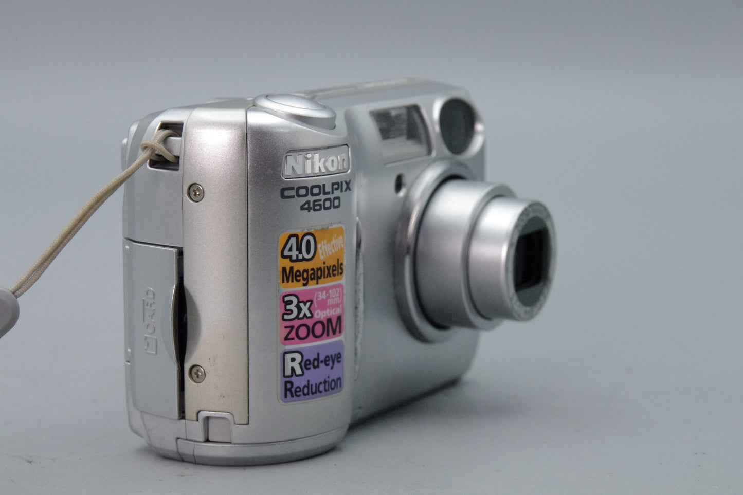 Nikon Coolpix 4600 Digital Camera – 4MP – Tested & Working – VGC (AA)