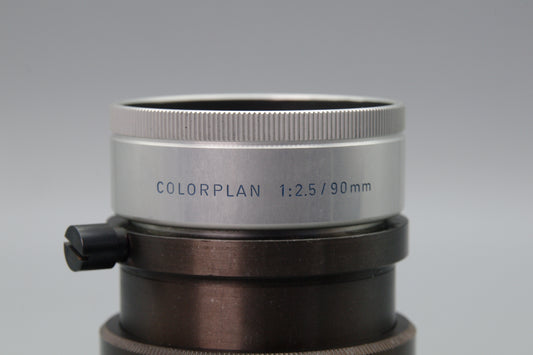 Leitz Wetzlar Colorplan 90mm f/2.5 Projector Lens – Minor Edge Separation