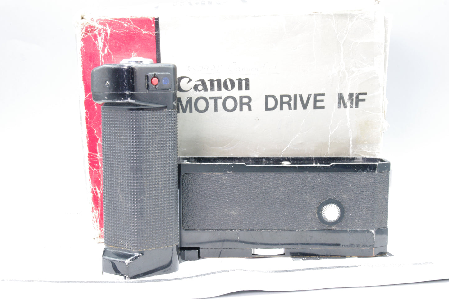 Canon Motor Drive MF – Boxed (Tatty) – Not Working / For Parts or Repair