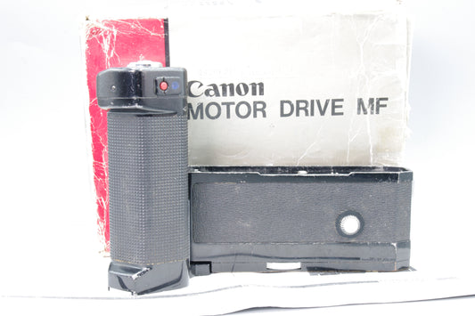 Canon Motor Drive MF – Boxed (Tatty) – Not Working / For Parts or Repair