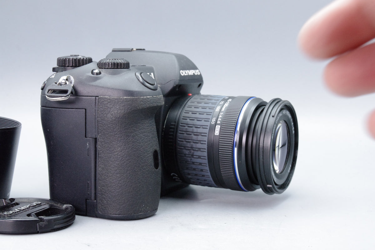 Olympus E‑1 DSLR Camera – 40–150mm Lens – Battery – Tested VGC – IR Modified