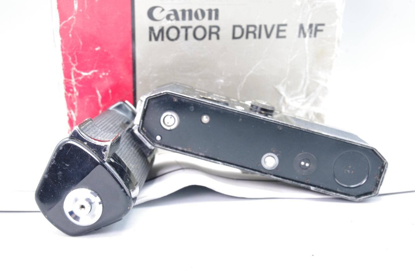 Canon Motor Drive MF – Boxed (Tatty) – Not Working / For Parts or Repair