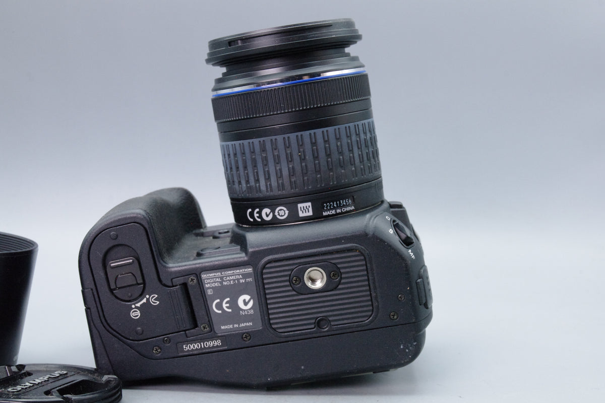Olympus E‑1 DSLR Camera – 40–150mm Lens – Battery – Tested VGC – IR Modified