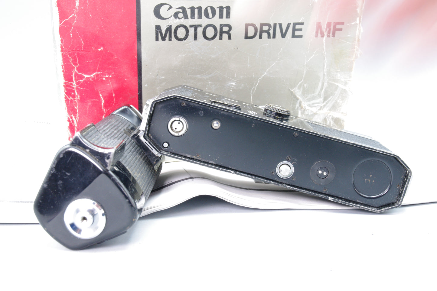 Canon Motor Drive MF – Boxed (Tatty) – Not Working / For Parts or Repair