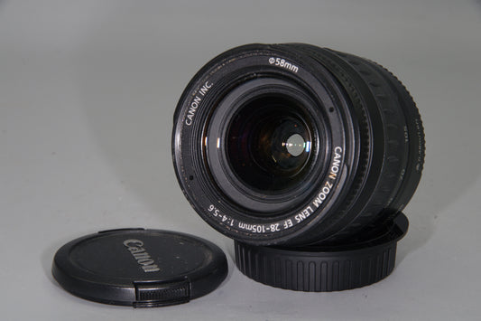 Canon EF 28-105mm f/4-5.6 Zoom Lens Minor Fungus Good Condition