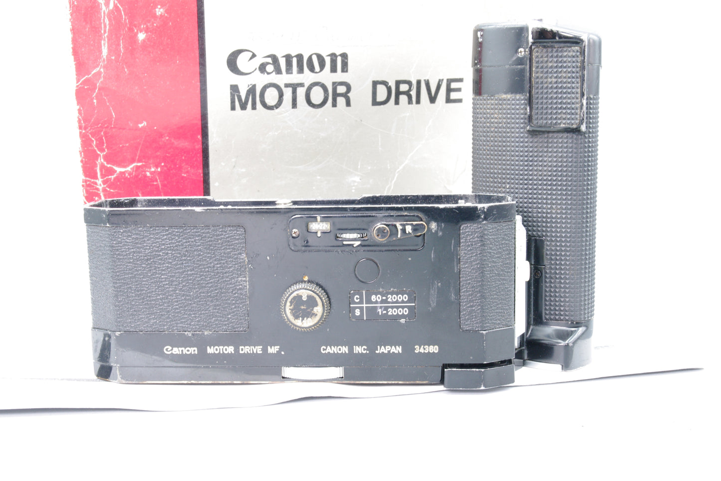 Canon Motor Drive MF – Boxed (Tatty) – Not Working / For Parts or Repair