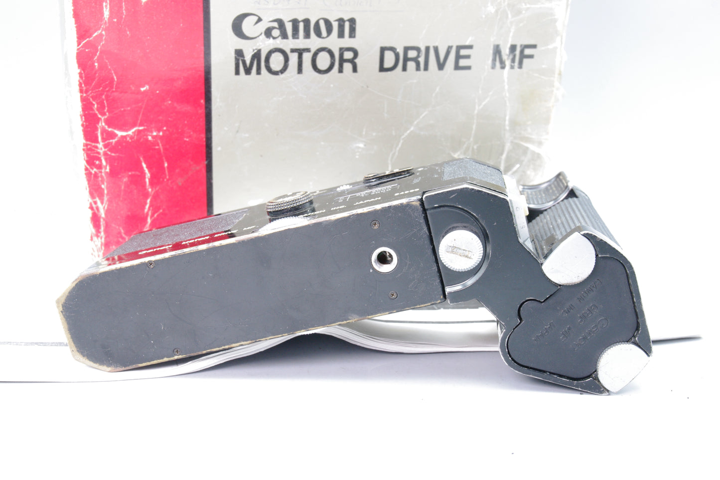 Canon Motor Drive MF – Boxed (Tatty) – Not Working / For Parts or Repair