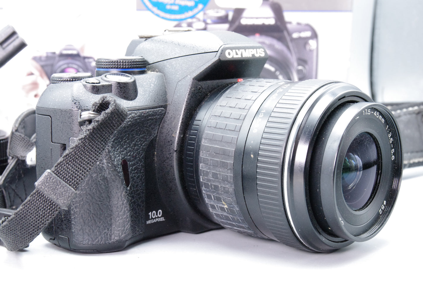 Olympus E‑420 10MP DSLR + 17.5‑45mm – Near Mint – Boxed – S/C 1676