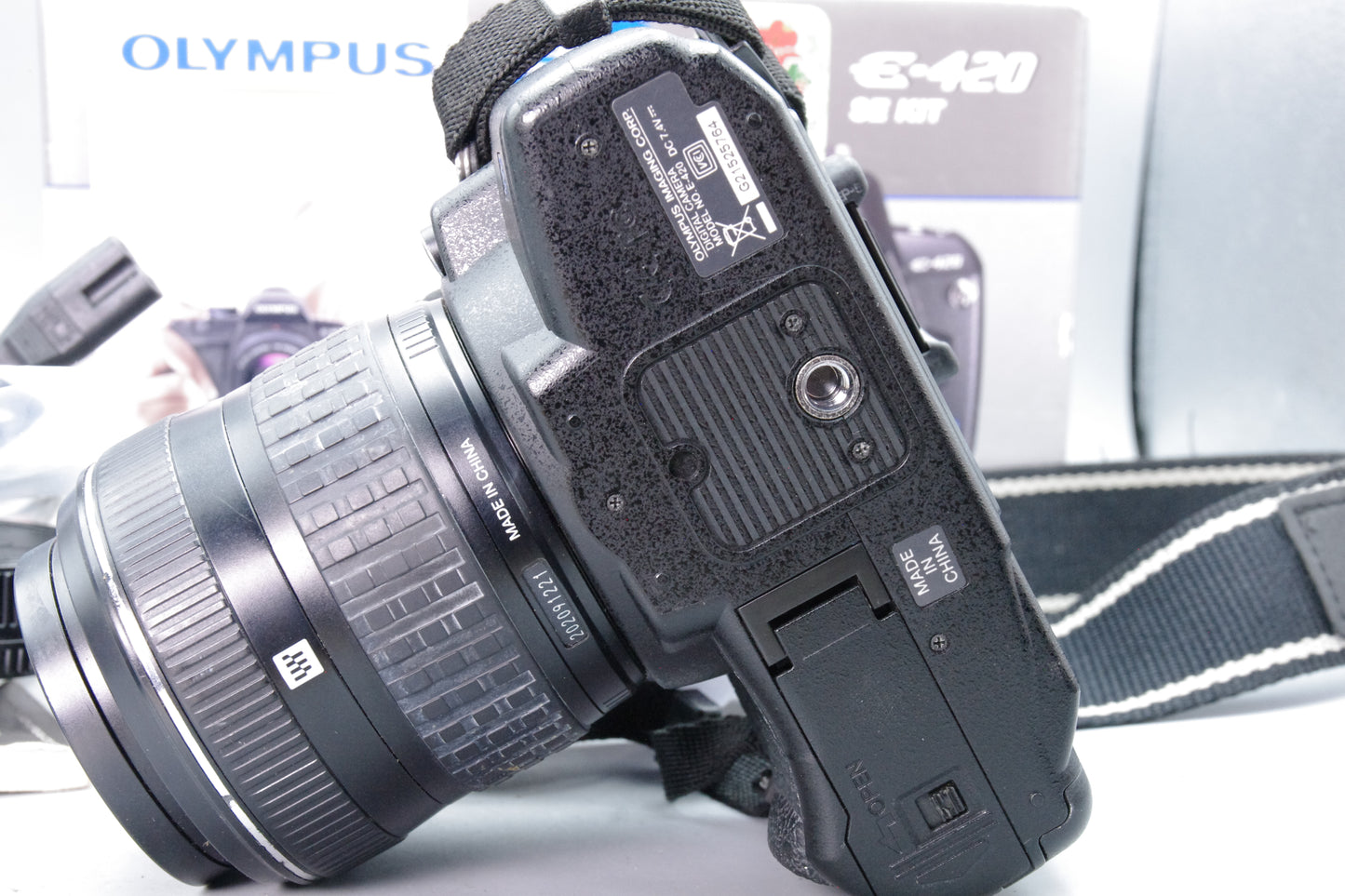 Olympus E‑420 10MP DSLR + 17.5‑45mm – Near Mint – Boxed – S/C 1676