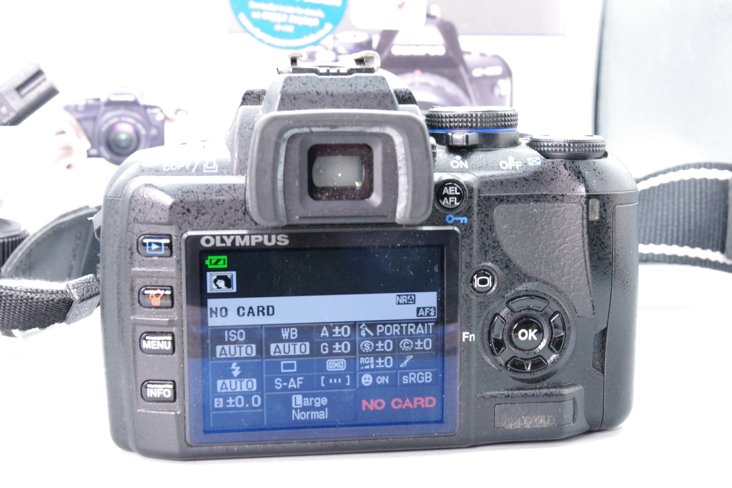 Olympus E‑420 10MP DSLR + 17.5‑45mm – Near Mint – Boxed – S/C 1676