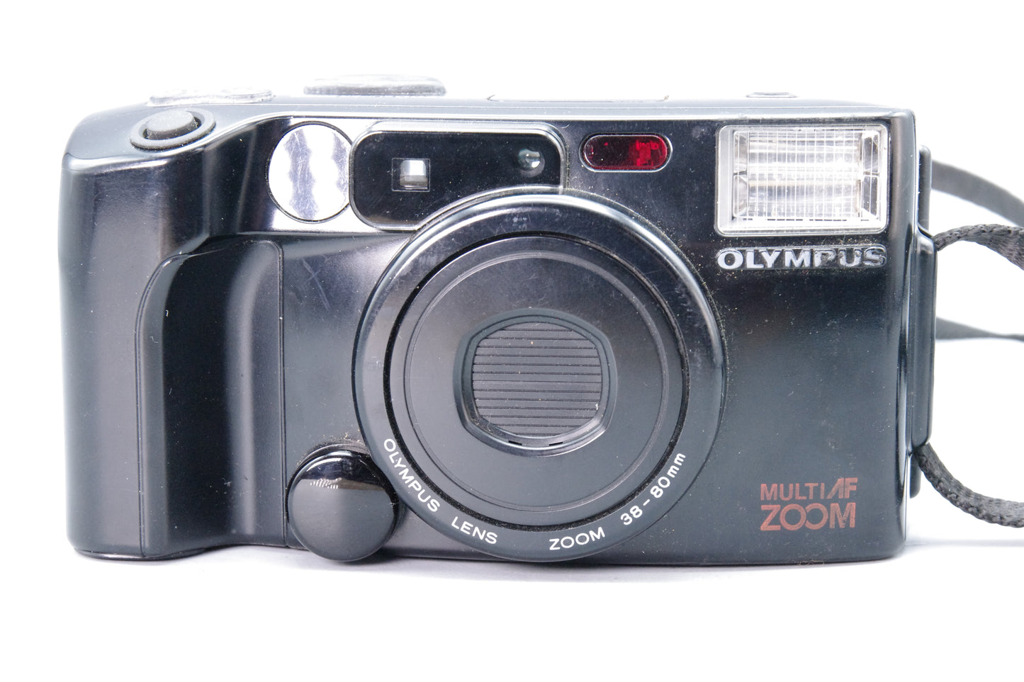 Olympus AZ‑200 Super Zoom 35mm Film Camera – Tested & Working – VGC
