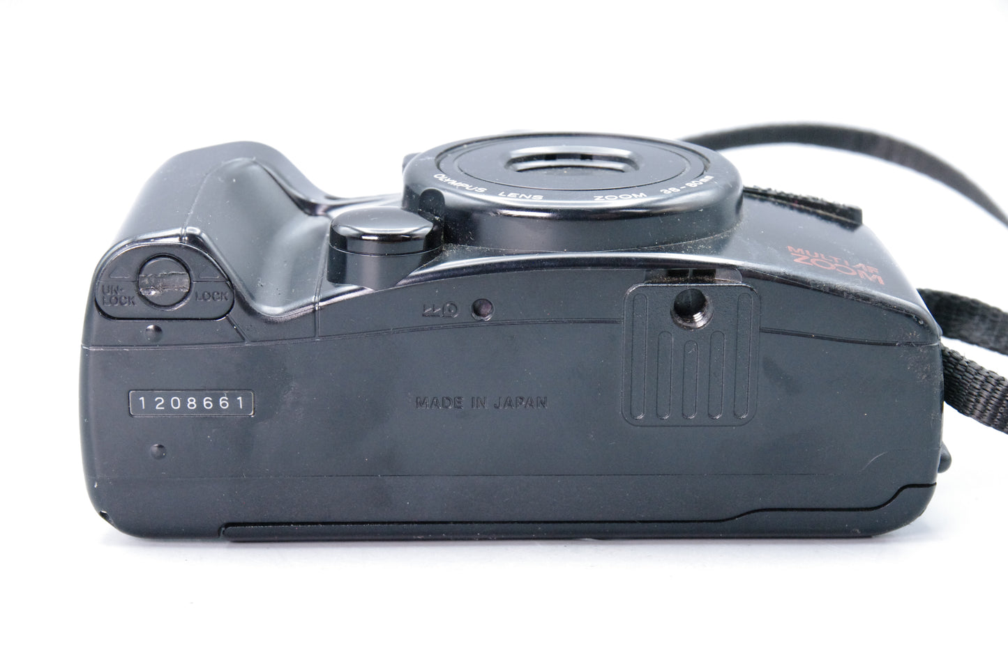 Olympus AZ‑200 Super Zoom 35mm Film Camera – Tested & Working – VGC