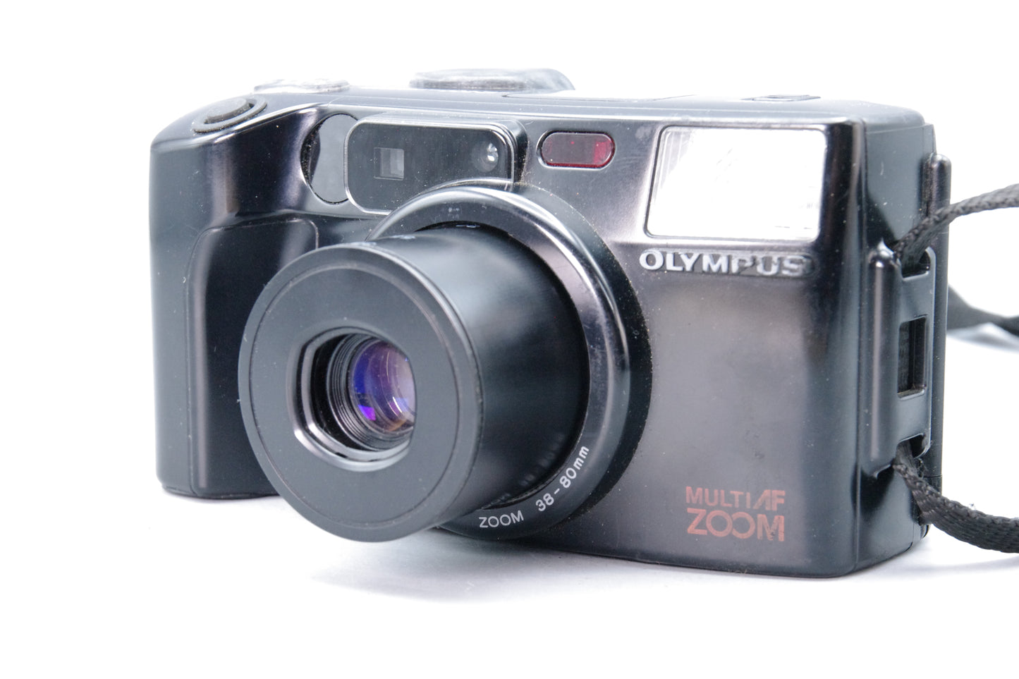 Olympus AZ‑200 Super Zoom 35mm Film Camera – Tested & Working – VGC