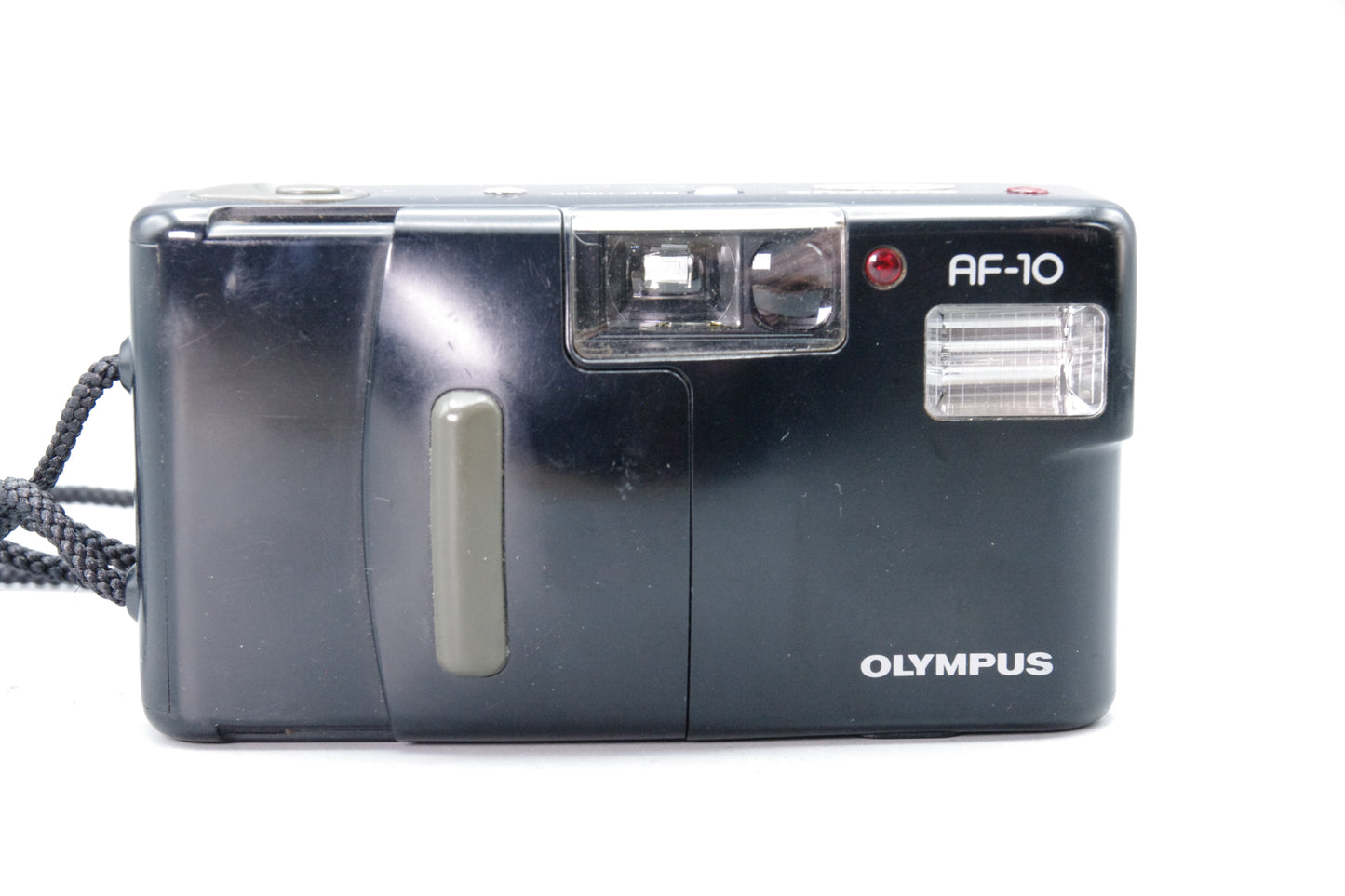 Olympus AZ‑200 Super Zoom 35mm Film Camera – Tested & Working – VGC