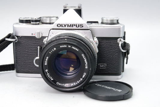 Olympus OM‑1N with Zuiko 50mm Lens - Excellent Working Condition