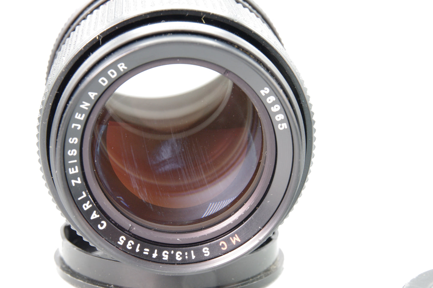 Carl Zeiss Jena DDR 135mm f/3.5 M42 Lens – Very Good Condition