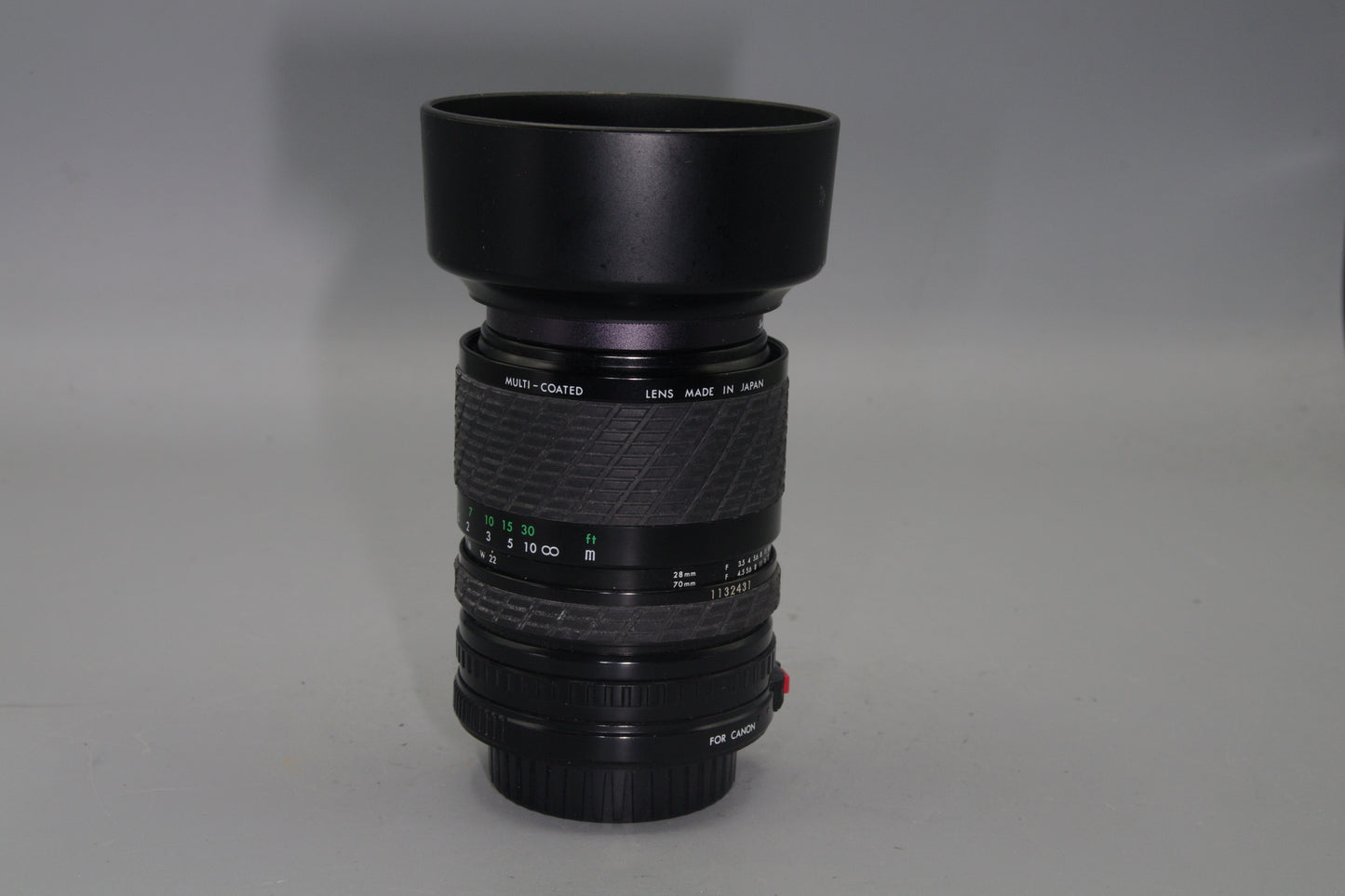 Sigma 28-70mm F/3.5-4.5 Zoom -Canon FD Mount - VGC