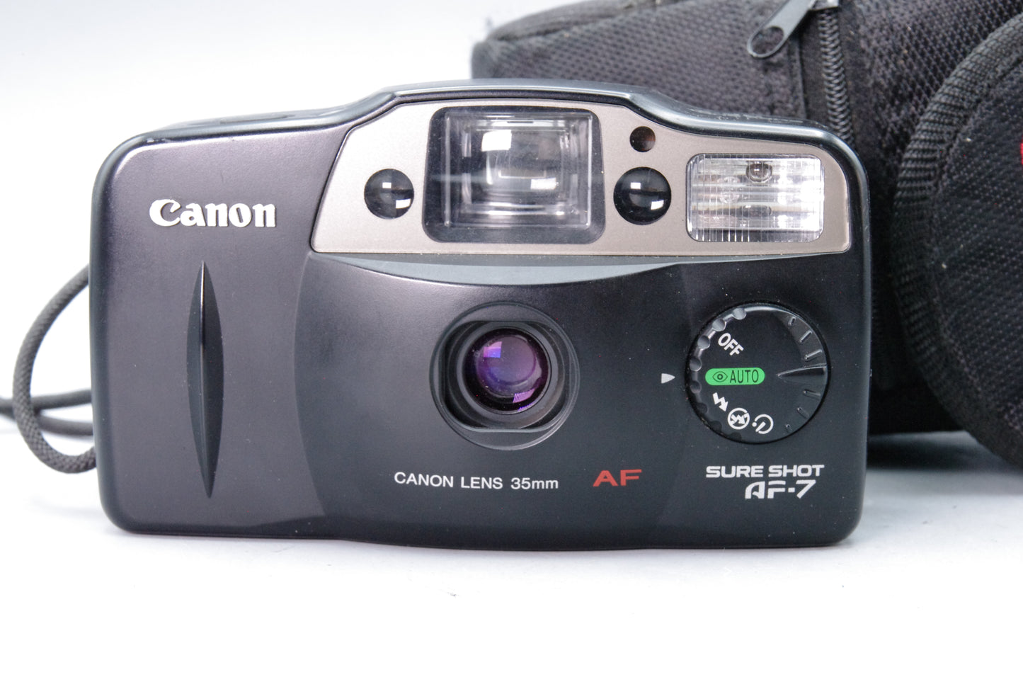 Canon Sure Shot AF-7 35mm Compact Camera – Tested and Working