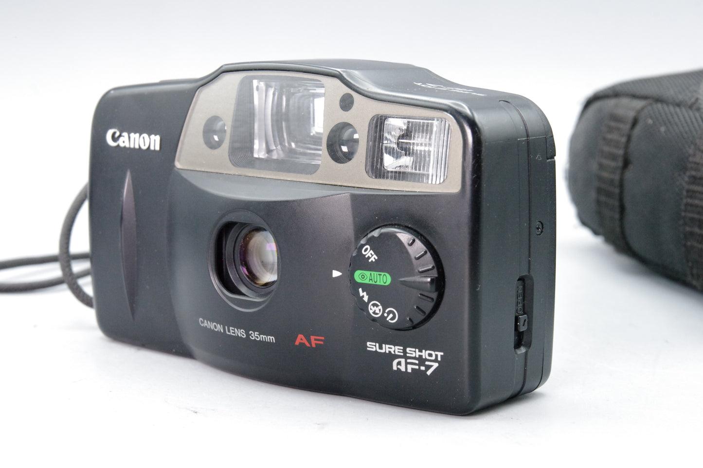 Canon Sure Shot AF-7 35mm Compact Camera – Tested and Working